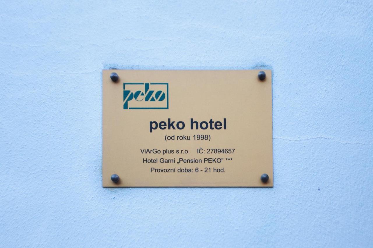 Hotel Peko Prag Eksteriør billede